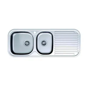 R180 1.75 End Left Hand Bowl 1230mm 1 Tap Hole | Made From Stainless Steel By Caroma by Caroma, a Kitchen Sinks for sale on Style Sourcebook