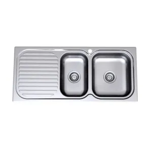 R150 1.75 End Bowl Right Hand Bowl 1 Tap Hole | Made From Stainless Steel By Caroma by Caroma, a Kitchen Sinks for sale on Style Sourcebook
