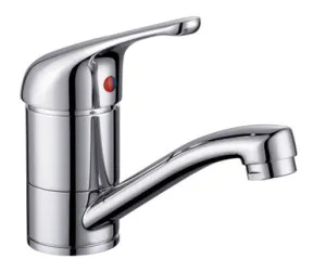 Banjo Bc Basin Mixer Swivel Spout Lf | Made From Brass In Chrome Finish By Raymor by Raymor, a Bathroom Taps & Mixers for sale on Style Sourcebook