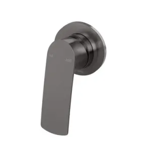 Mekko Switchmix Shower Or Wall Mixer Round Fit-Off Kit | Made From Brass In Brushed Carbon By Phoenix by PHOENIX, a Bathroom Taps & Mixers for sale on Style Sourcebook
