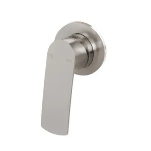 Mekko Switchmix Shower Or Wall Mixer Round Fit-Off Kit | Made From Brass In Brushed Nickel By Phoenix by PHOENIX, a Bathroom Taps & Mixers for sale on Style Sourcebook