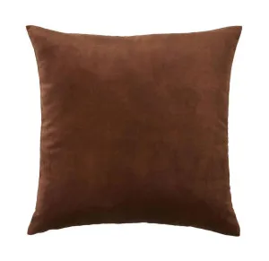 Ex Display - Weave Ava 50cm Velvet Cushion - Cinnamon by Interior Secrets - AfterPay Available by Interior Secrets, a Cushions, Decorative Pillows for sale on Style Sourcebook