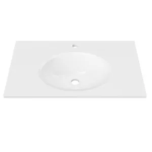 Elite • Single Bowl 750mm 1TH, Mineral Composite by Duroclass, a Basins for sale on Style Sourcebook