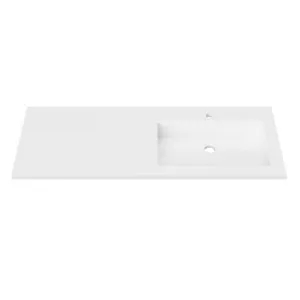 Essential • Offset Bowl RH 1200mm 1TH, Mineral Composite by Duroclass, a Basins for sale on Style Sourcebook
