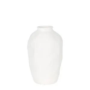 Cybene Vase Large White by Florabelle Living, a Vases & Jars for sale on Style Sourcebook