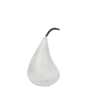 Marble Pear Small White by Florabelle Living, a Decorative Accessories for sale on Style Sourcebook