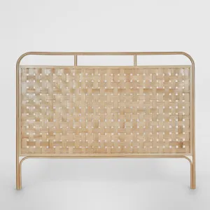 Weave King Bedhead Natural by Florabelle Living, a Bed Heads for sale on Style Sourcebook