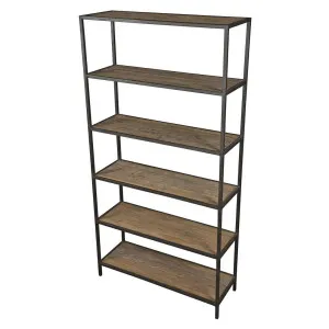 Denver Shelf Unit Dark Natural by Florabelle Living, a Wall Shelves & Hooks for sale on Style Sourcebook
