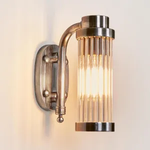 Dixon Wall Light Antique Silver by Florabelle Living, a Wall Lighting for sale on Style Sourcebook