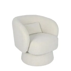 Sierra Swivel ArmChair Toffee by Florabelle Living, a Chairs for sale on Style Sourcebook