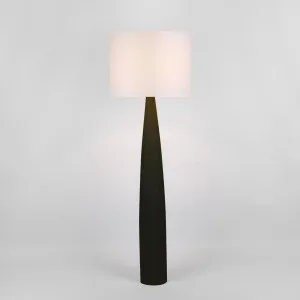 Samson Floor Lamp Black Base with White Shade by Florabelle Living, a Floor Lamps for sale on Style Sourcebook