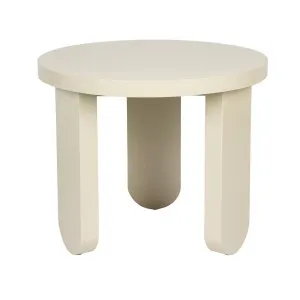 Talo Side Table Ecru by Florabelle Living, a Coffee Table for sale on Style Sourcebook