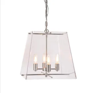 Vera Ceiling Pendant Nickel by Florabelle Living, a Pendant Lighting for sale on Style Sourcebook