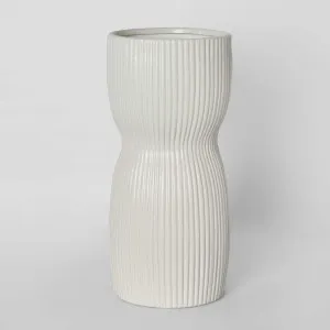 Austin Vase White Large by Florabelle Living, a Vases & Jars for sale on Style Sourcebook