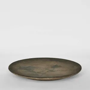 Mae Terracotta Brown Plate Small by Florabelle Living, a Statues & Ornaments for sale on Style Sourcebook