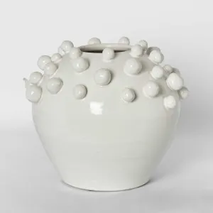 Frida Terracotta White Vase Large by Florabelle Living, a Vases & Jars for sale on Style Sourcebook
