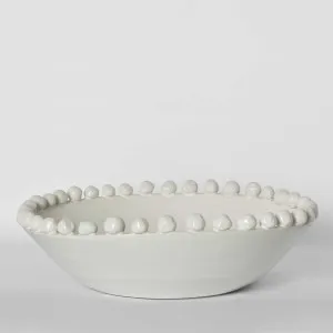 Frida Terracotta White Bowl Large by Florabelle Living, a Statues & Ornaments for sale on Style Sourcebook