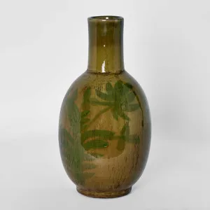 Mae Terracotta Green Tall Vase by Florabelle Living, a Vases & Jars for sale on Style Sourcebook