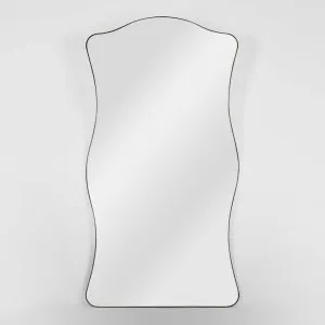 Bethany Floor Mirror Black by Florabelle Living, a Mirrors for sale on Style Sourcebook