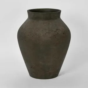 Landis Classic Large Vase Earth Brown by Florabelle Living, a Vases & Jars for sale on Style Sourcebook