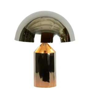 Jacaranda Table Lamp Shiny Nickel by Florabelle Living, a Table & Bedside Lamps for sale on Style Sourcebook