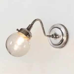 Beacon Outdoor Wall Lamp Antique Silver by Florabelle Living, a Wall Lighting for sale on Style Sourcebook