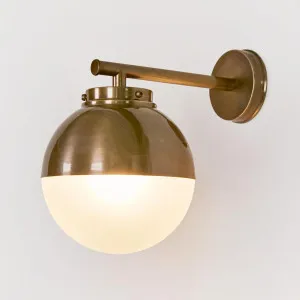 Carrington Outdoor Wall Light Antique Brass by Florabelle Living, a Wall Lighting for sale on Style Sourcebook