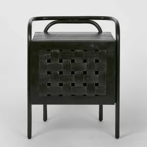 Weave Bedside Black by Florabelle Living, a Coffee Table for sale on Style Sourcebook