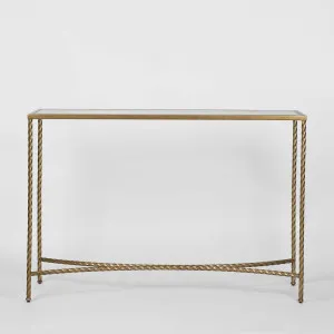 Palais Console Gold by Florabelle Living, a Console Table for sale on Style Sourcebook