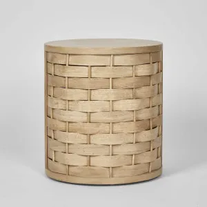 Weave side Table Natural by Florabelle Living, a Coffee Table for sale on Style Sourcebook