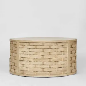 Weave Coffee Table Natural by Florabelle Living, a Coffee Table for sale on Style Sourcebook