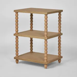 Bobbin Oak Side Table Natural by Florabelle Living, a Coffee Table for sale on Style Sourcebook