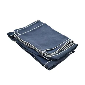 Slip Cover Only - Byron Hamptons 3 Seat Sofa Navy by Florabelle Living, a Sofas for sale on Style Sourcebook