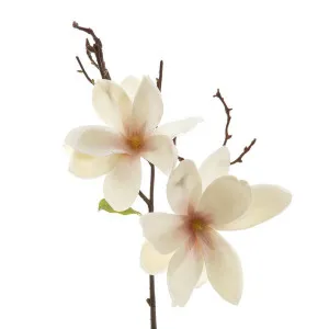 Magnolia Stem 70cm White by Florabelle Living, a Plants for sale on Style Sourcebook