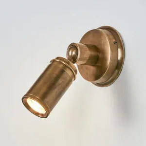 Clifton Mini Wall Light Antique Brass by Florabelle Living, a Wall Lighting for sale on Style Sourcebook