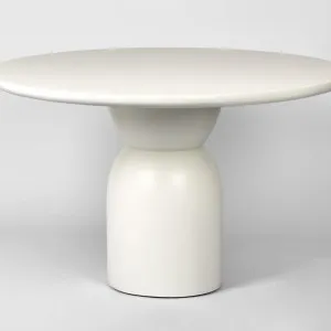 Olive Dining Table White - Base Only by Florabelle Living, a Coffee Table for sale on Style Sourcebook