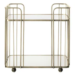 Verna Drinks Trolley Champagne by Florabelle Living, a Wall Shelves & Hooks for sale on Style Sourcebook
