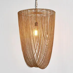 Moritz Chain Pendant Large by Emac & Lawton, a Lighting for sale on Style Sourcebook