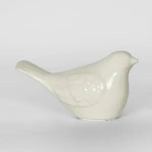 Birdie Ceramic White by Florabelle Living, a Statues & Ornaments for sale on Style Sourcebook