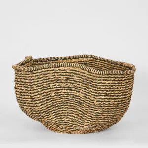 Nico Basket Black Natural by Florabelle Living, a Baskets & Boxes for sale on Style Sourcebook