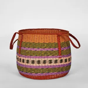 Miko Basket Red Multi by Florabelle Living, a Baskets & Boxes for sale on Style Sourcebook