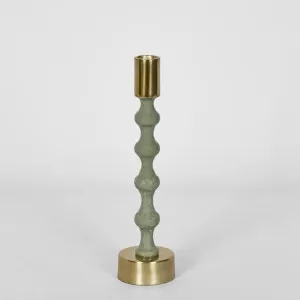 Elsa Candle Stand Small Mint Gloss by Florabelle Living, a Lanterns for sale on Style Sourcebook