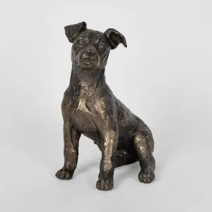 Bobby Dog Sculpture Bronze by Florabelle Living, a Statues & Ornaments for sale on Style Sourcebook