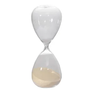 Samay Sand Hourglass Tan by Florabelle Living, a Statues & Ornaments for sale on Style Sourcebook