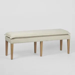 Coolum Bench Natural by Florabelle Living, a Stools for sale on Style Sourcebook