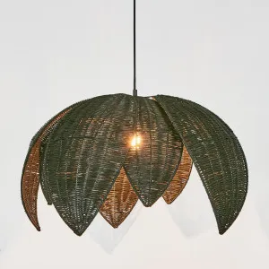 BALI LARGE PENDANT BLACK by Florabelle Living, a Pendant Lighting for sale on Style Sourcebook