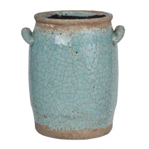 Melanie Terracotta Vase Turquoise SML by Florabelle Living, a Vases & Jars for sale on Style Sourcebook