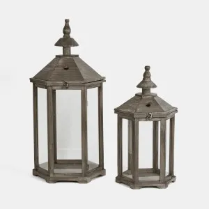 Halifax Garden Lantern Set of 2 by Florabelle Living, a Lanterns for sale on Style Sourcebook