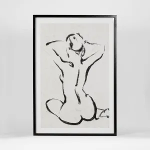 Female Silohuette Wall Art A by Florabelle Living, a Prints for sale on Style Sourcebook