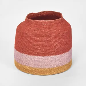 Kya Woven Basket Red & Pink by Florabelle Living, a Baskets & Boxes for sale on Style Sourcebook